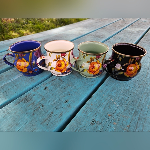 Mackenzie Childs Variety Flower Market Mug Set - Picture 13 of 13